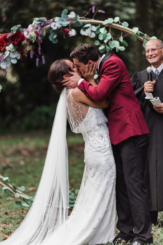 Wedding Ceremony: 
Winter Park, Florida

First Kiss, Wedding Photographers, Bride, Groom, DIY Wedding