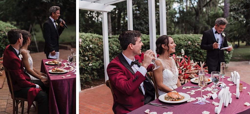 Wedding Reception: 
Winter Park, Florida

Bride, Groom, Wedding Speech
